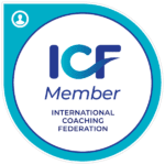 ICF Member badge, international coaching federation